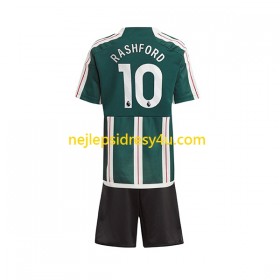 Fotbalový Dres Manchester United Marcus Rashford 10 Dětské Venkovní 2023/24